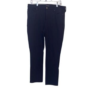 NYDJ Sheri Slim Women's Dark Blue (Almost Black) Stretch Pants Size 12
